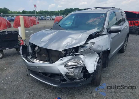 2017 Honda Pilot Elite из США, поврежденный, VIN 5FNYF6H03HB055693